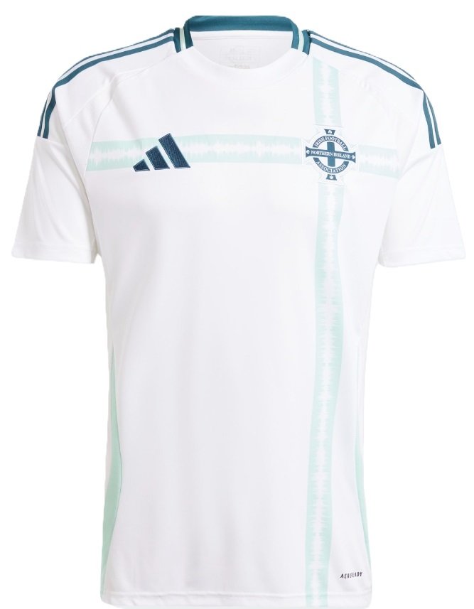 Camisa II Seleção da Irlanda do Norte 2024 Adidas oficial 